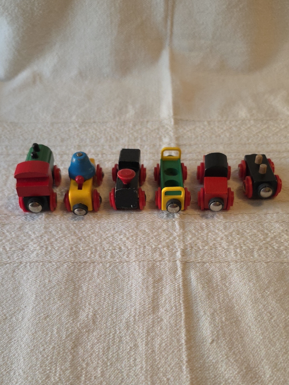 Vintage BRIO Wooden Toy Trains From The 1970s And 1980s